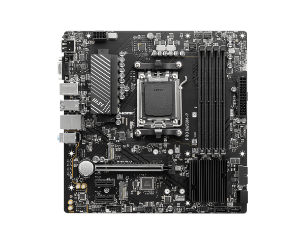 MSI Motherboard Pro B650m-P DDR5 MSI Motherboard Pro B650m-P DDR5
